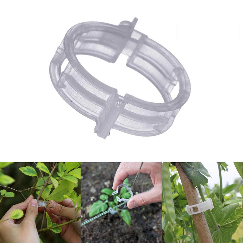 MGTECH 300 Pcs Tomato Clips, Garden Plant Clips for Support - Image 1